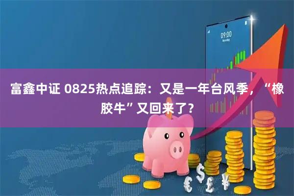 富鑫中证 0825热点追踪：又是一年台风季，“橡胶牛”又回来了？